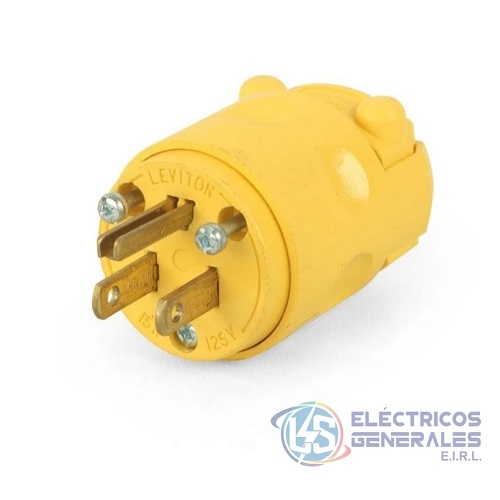 ENCHUFE AEREO 15A 125V MARCA LEVITON