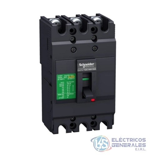 INTERRUPTOR DE FUERZA FIJO DE 3P-100A SCHNEIDER ELECTRIC