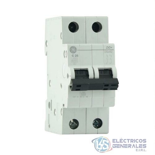 INTERRUPTOR TERMICO 2P 16-20-25-32-40-50-63AMP GENERAL ELECTRIC