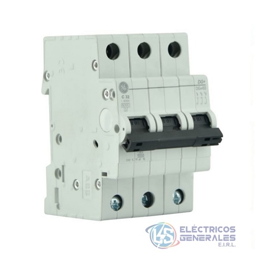 INTERRUPTOR TERMICO 3P 16-20-25-32-40-50-63AMP GENERAL ELECTRIC